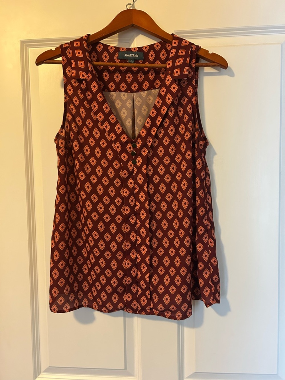 MODCLOTH Tank Top, Sz L
